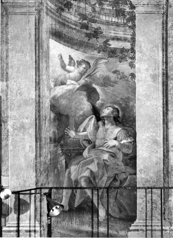 San Genesio (dipinto) di Mezzetti Francesco (sec. XVII)