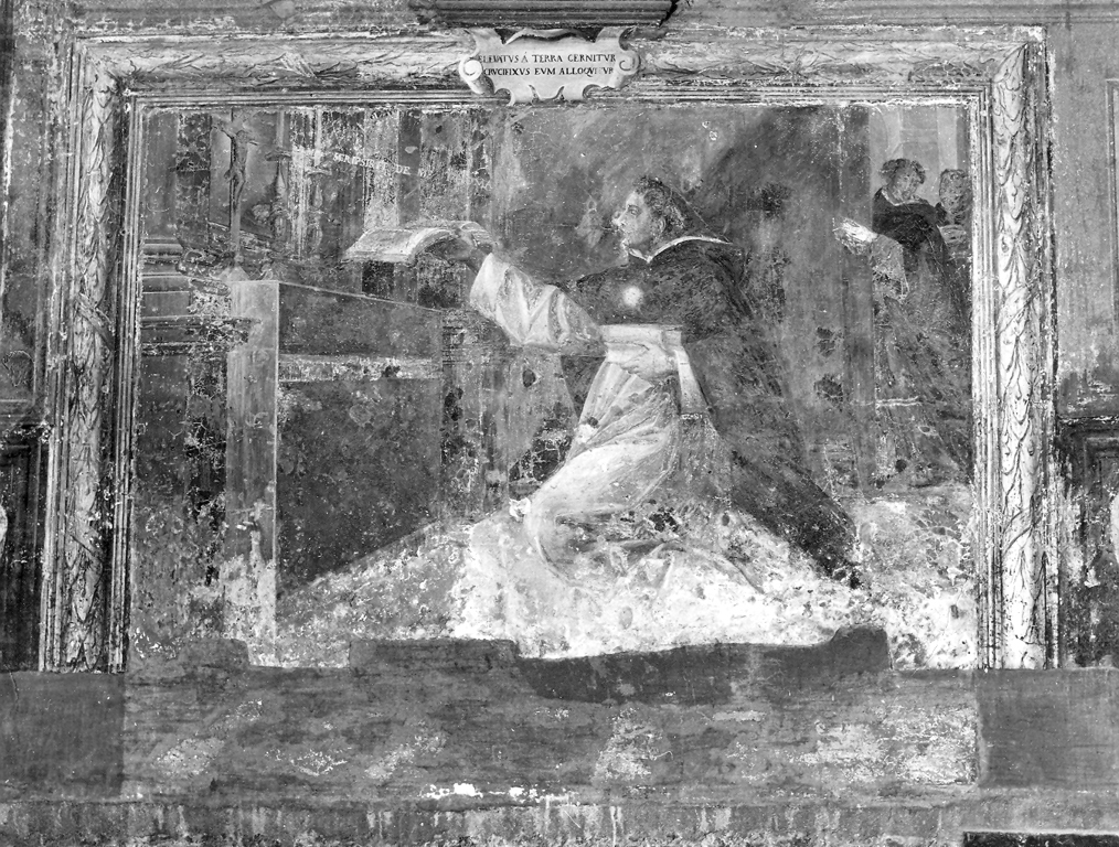 Cristo approva Tommaso (dipinto) di Coronati Carlantonio (scuola) (sec. XVIII)