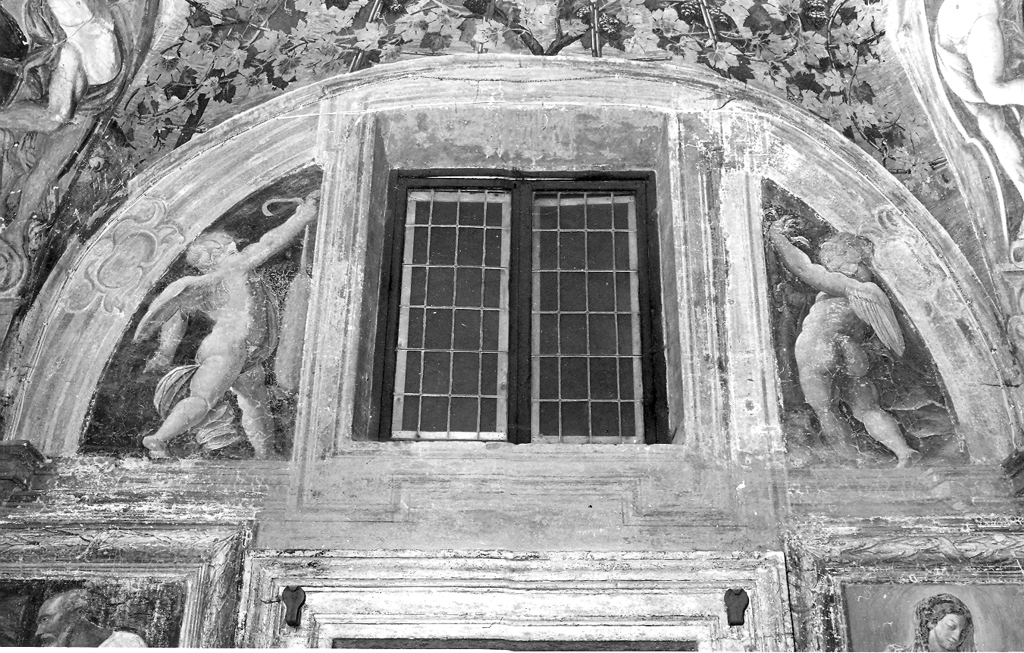 angioletti reggifestone (dipinto) di Coronati Carlantonio (attribuito) (sec. XVIII)