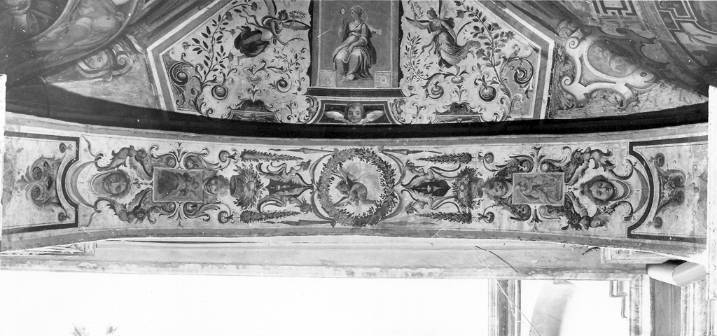 grottesche (dipinto) - ambito romano (sec. XVII)