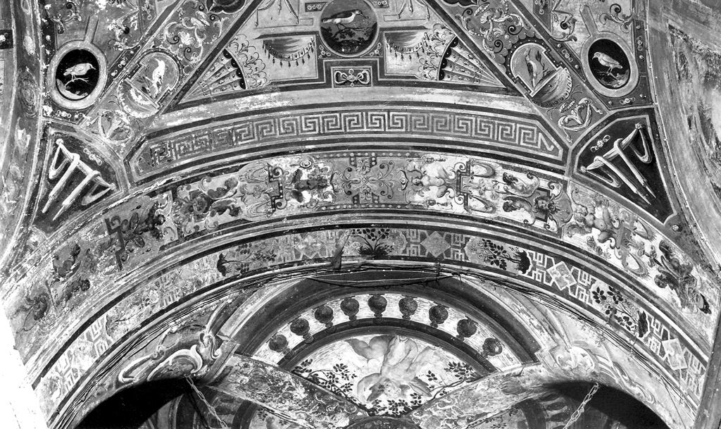 grottesche (dipinto) - ambito romano (sec. XVII)