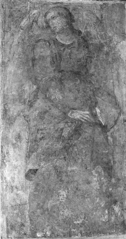 angelo con libro (dipinto) di Valesio Giovanni Luigi (attribuito) (sec. XVII)