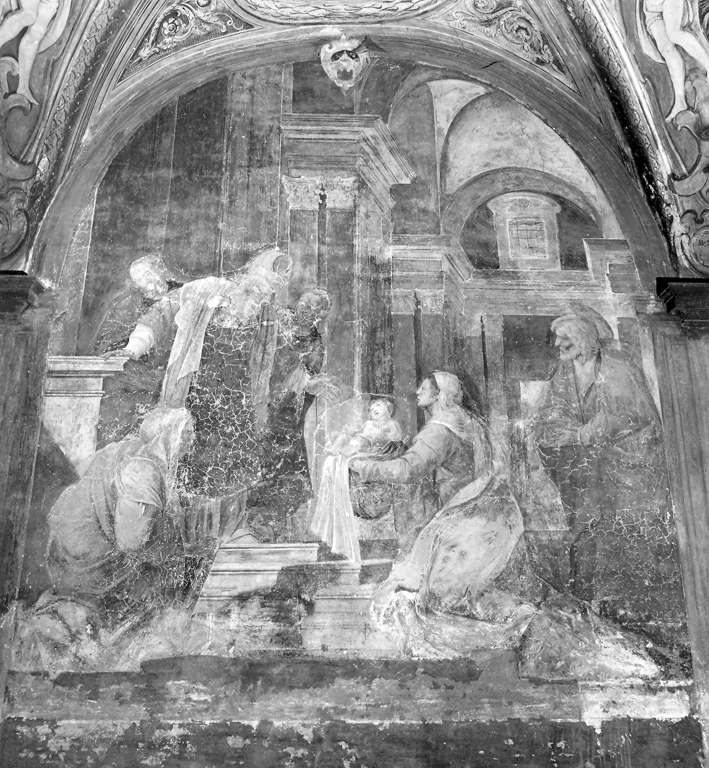 presentazione di Gesù al tempio (dipinto) di Paglia Giuseppe detto Bastaro (attribuito) (sec. XVII)