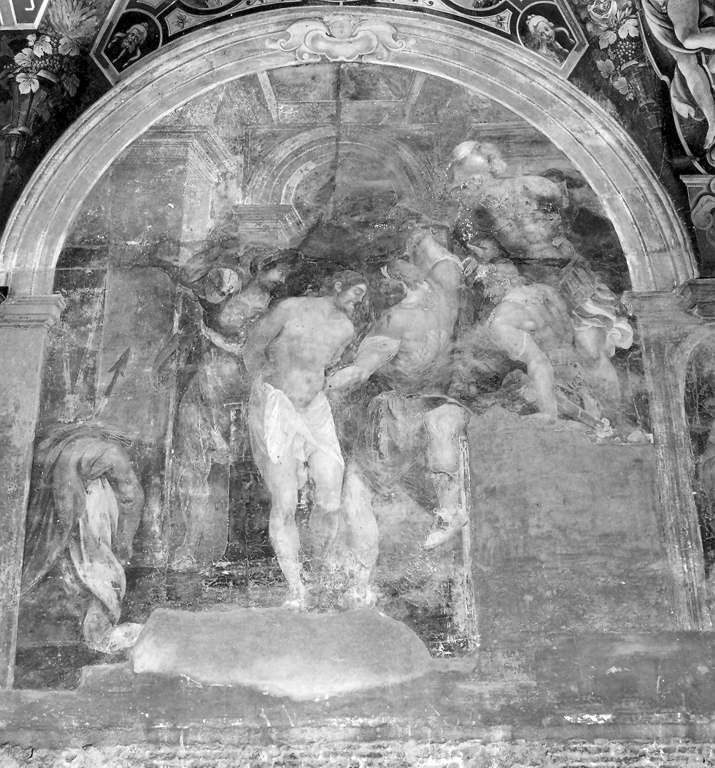 flagellazione di Cristo (dipinto) di Nappi Francesco (attribuito) (sec. XVII)