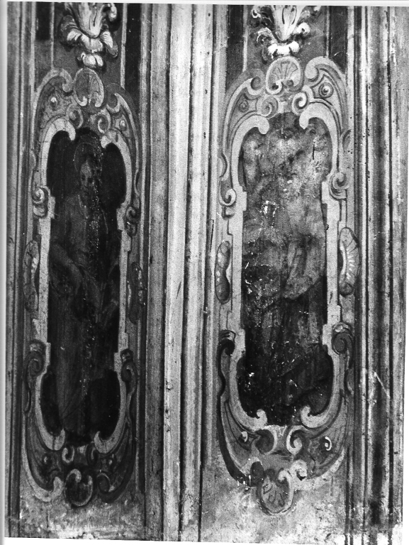 Santi (dipinto) di Ricci Giovanni Battista (sec. XVII)