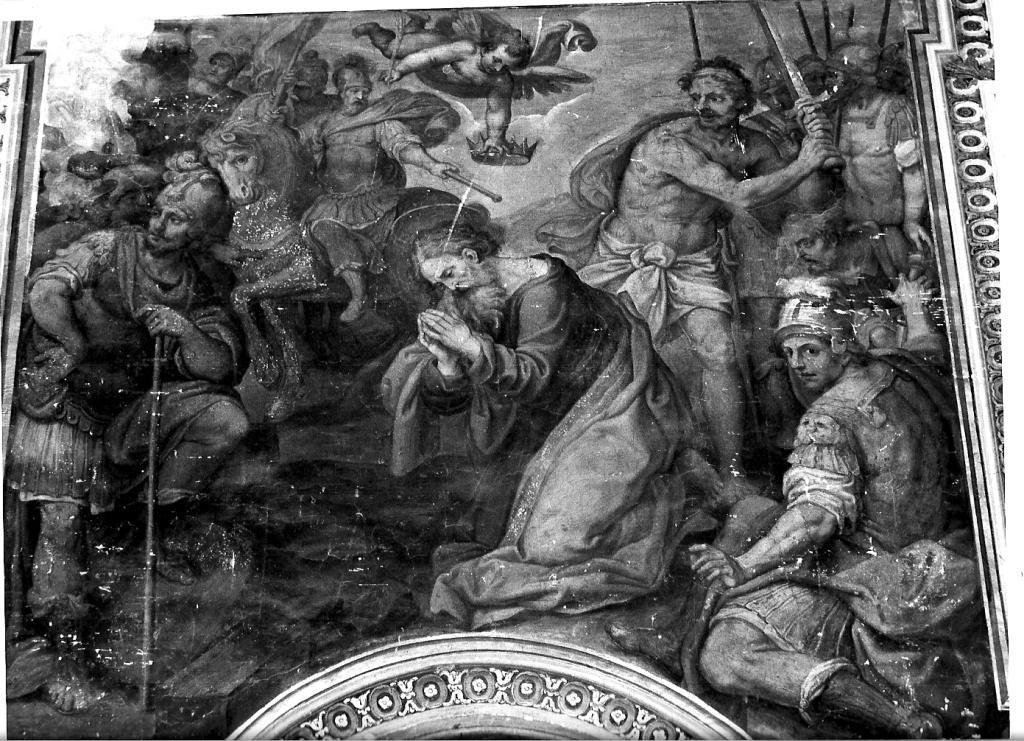 martirio di San Paolo (dipinto) di Ricci Giovanni Battista (sec. XVII)