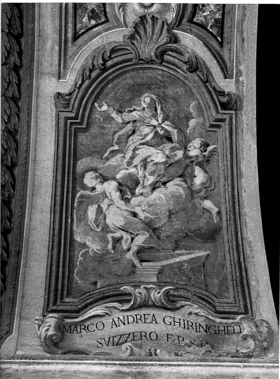 assunzione della Madonna (dipinto) - scuola romana (sec. XVIII)
