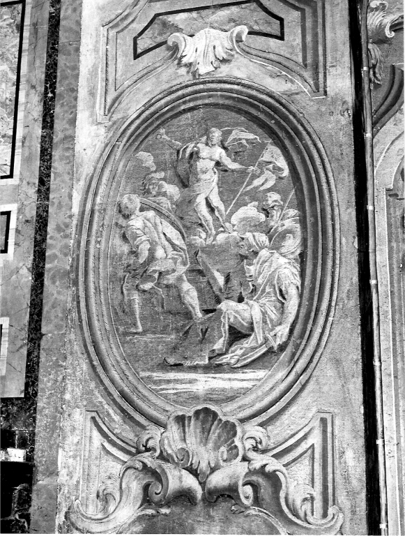 resurrezione di Cristo (dipinto) - scuola romana (sec. XVIII)