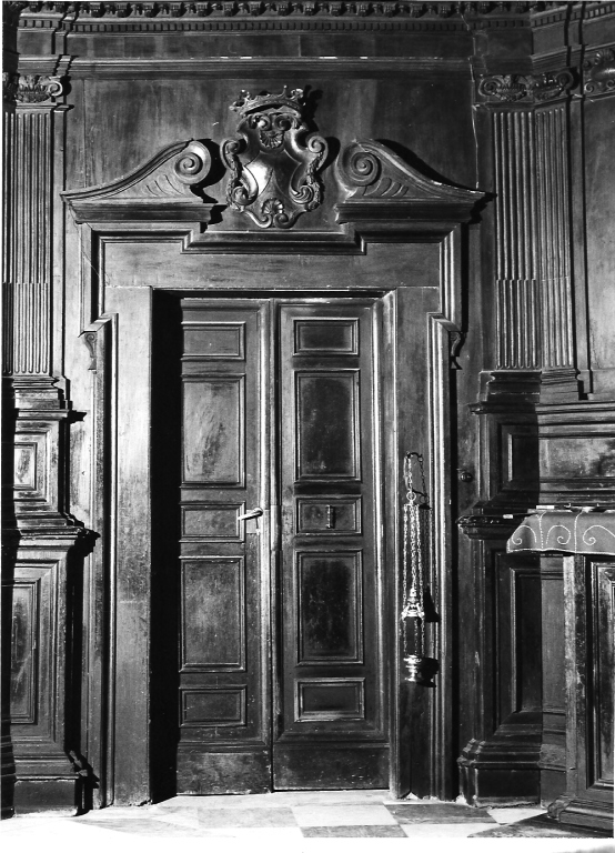 porta - a due battenti, serie di Gagliardi Filippo (attribuito) (sec. XVII)