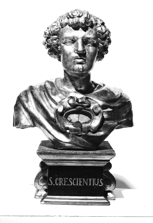 reliquiario - a busto - bottega romana (sec. XVII)