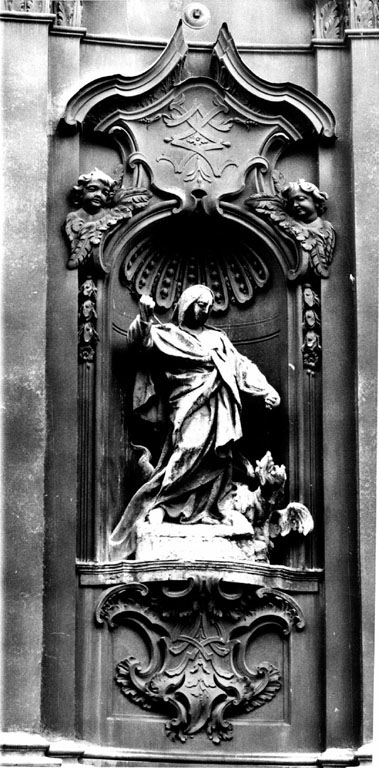 Santa Maria Maddalena (statua) di Canard Joseph (attribuito) (sec. XVIII)