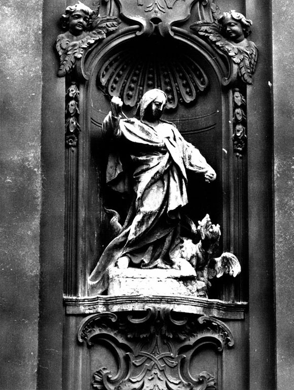 Santa Marta (statua) di Canard Joseph (attribuito) (sec. XVIII)