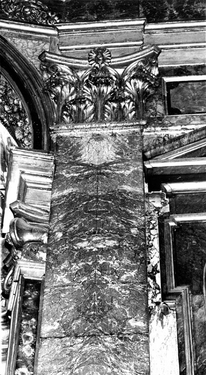 lesena corinzia, serie - ambito italiano (sec. XVIII)