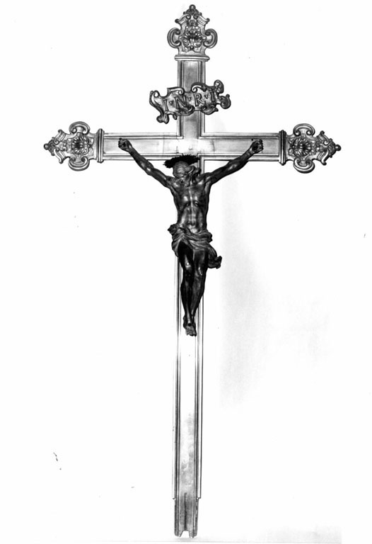croce d'altare - ambito italiano (prima metà sec. XVIII)
