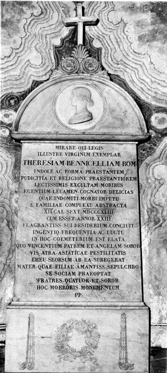 monumento funebre - ambito romano (sec. XIX)