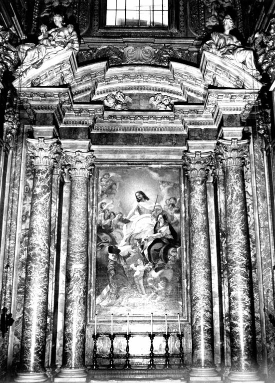 altare di De Rossi Mattia (sec. XVII)