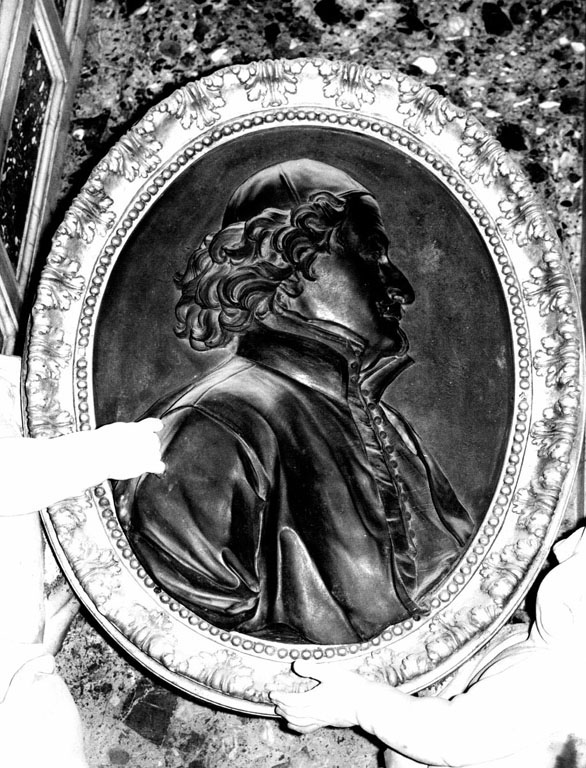 Ritratto di Matteo Farsetti (rilievo) di Mazzuoli Giuseppe (secc. XVII/ XVIII)