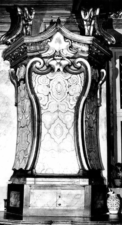 armadio da sacrestia, serie di Barbiani Domenico (sec. XVIII)