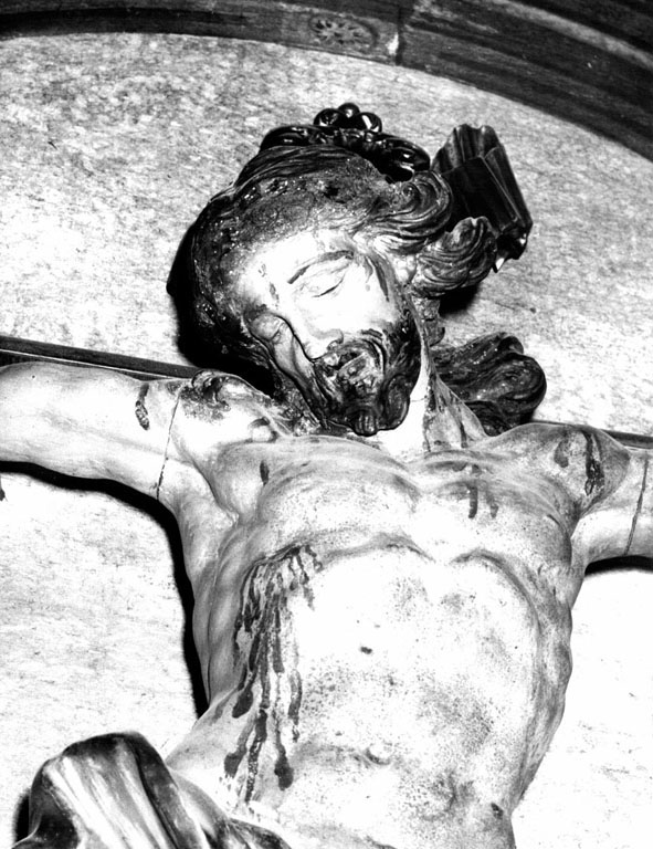 Cristo crocifisso (statua) - ambito italiano (seconda metà sec. XVII)