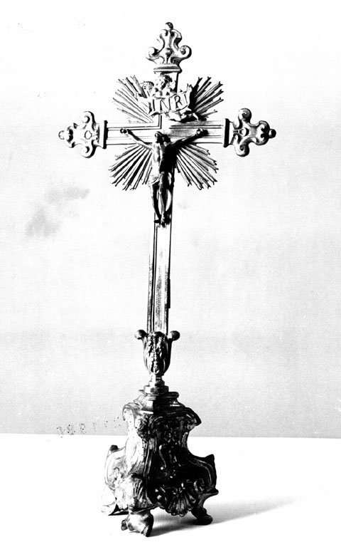 crocifisso - ambito romano (prima metà sec. XVIII)