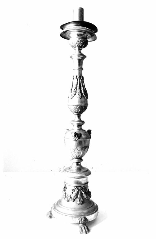 candelabro, serie - ambito italiano (prima metà sec. XIX)