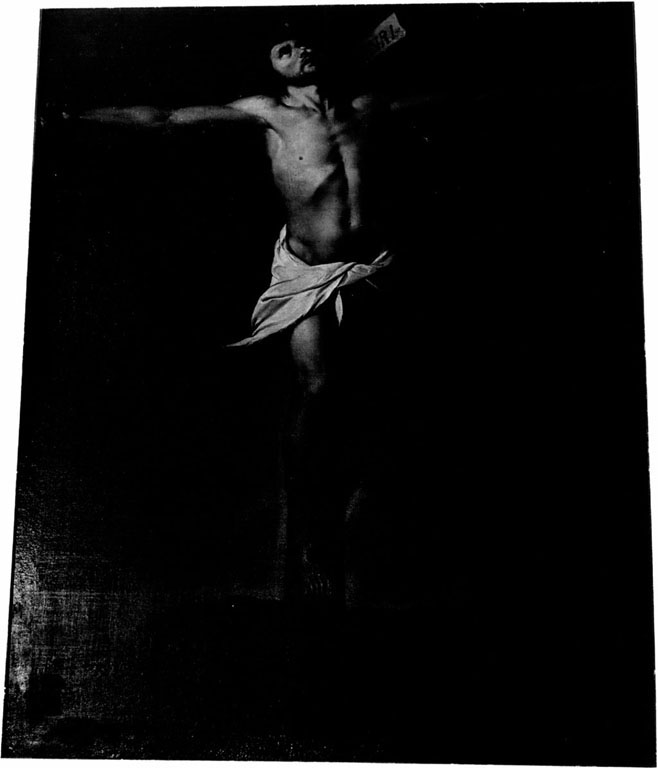 Cristo crocifisso (dipinto) - ambito italiano (metà sec. XVII)