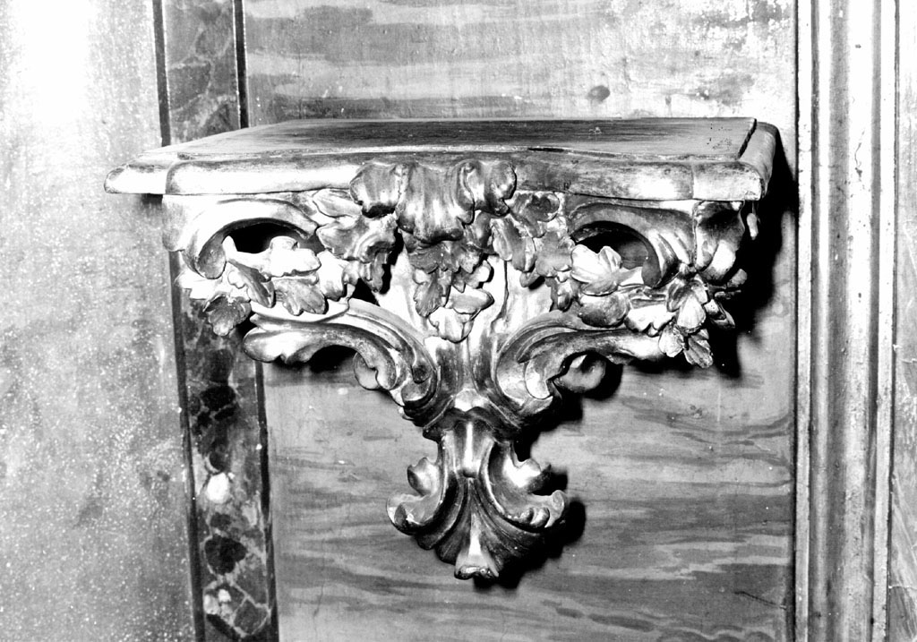 mensola, serie - ambito romano (metà sec. XVIII)