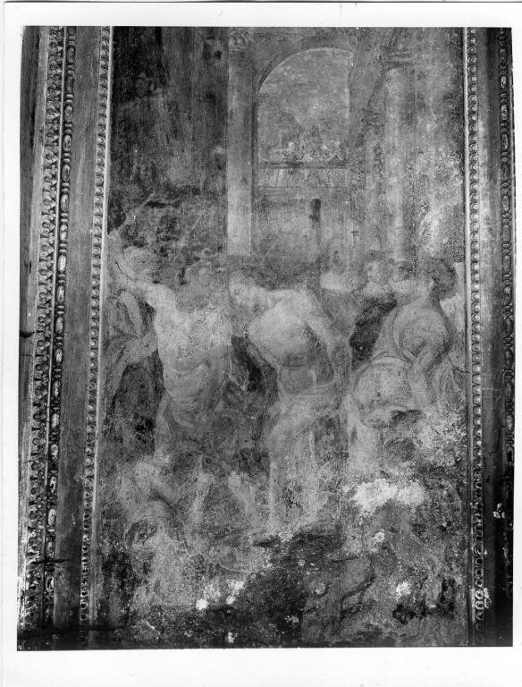 Cristo alla colonna (?) (dipinto) di Lilli Andrea (attribuito) (secc. XVI/ XVII)