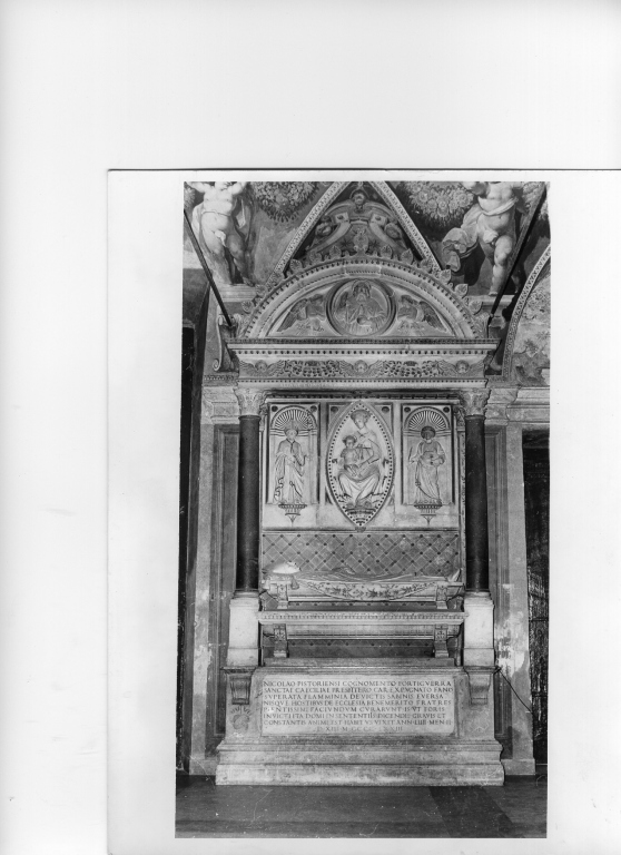 Cardinale Forteguerri (scultura) di Mino da Fiesole, Mino del Reame (attribuito) (sec. XV)