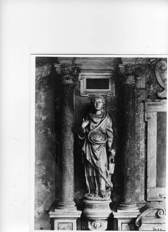 Virtù (scultura) di Maderno Carlo (attribuito), Rainaldi Girolamo (sec. XVII)