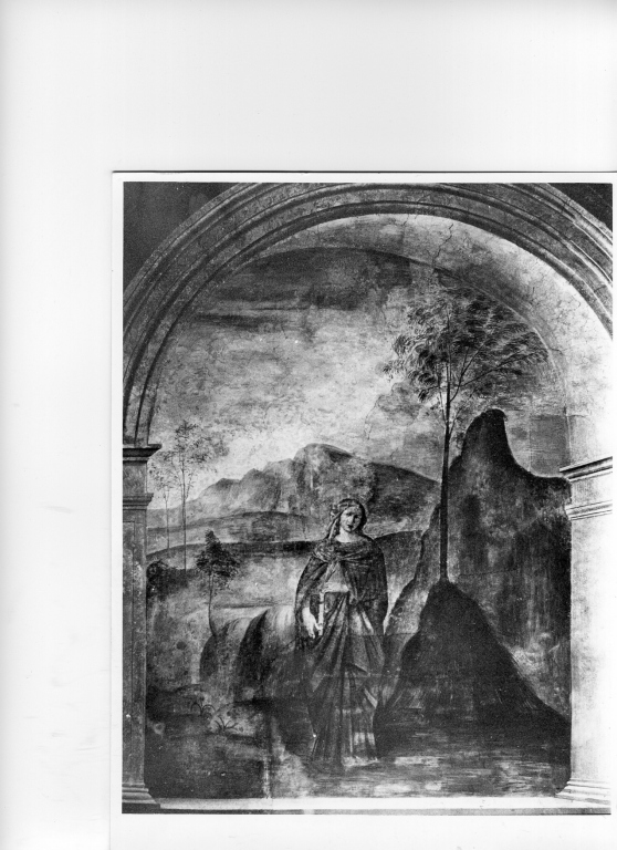 Santa Caterina d'Alessandria (?) (dipinto) di Antonio da Viterbo (sec. XV)