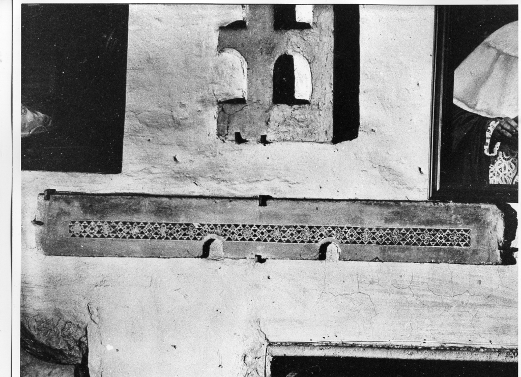 lastra, frammento - ambito cosmatesco (sec. XII)