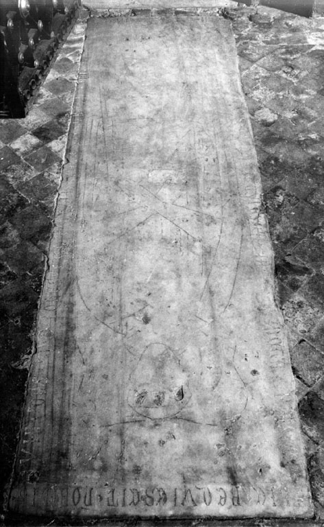 Ritratto di Giovanni Caffarelli (graffito) - ambito romano (sec. XIV)