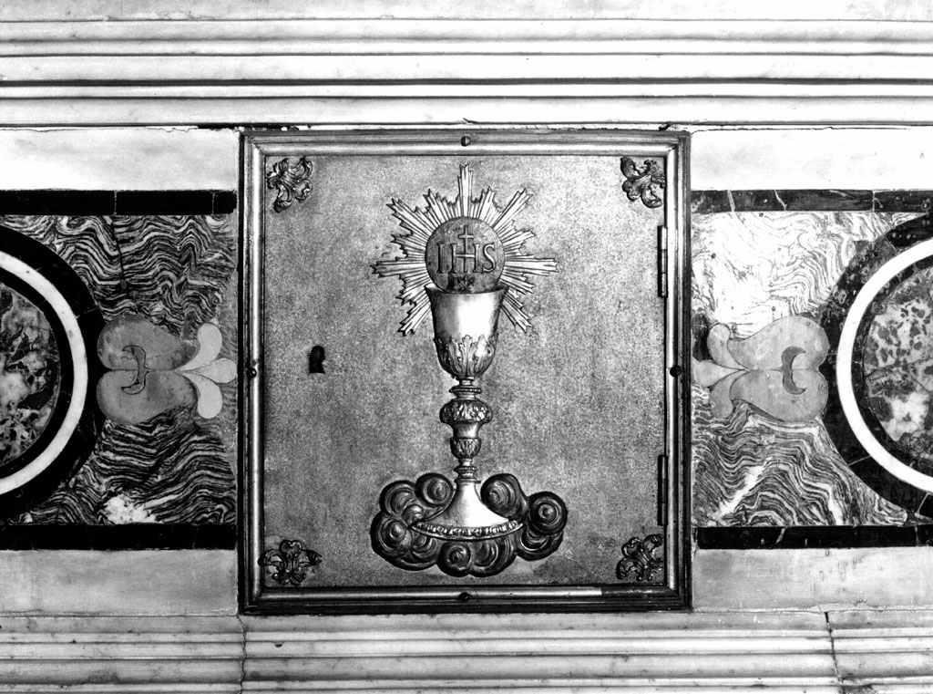 sportello di tabernacolo - ambito romano (sec. XVII)