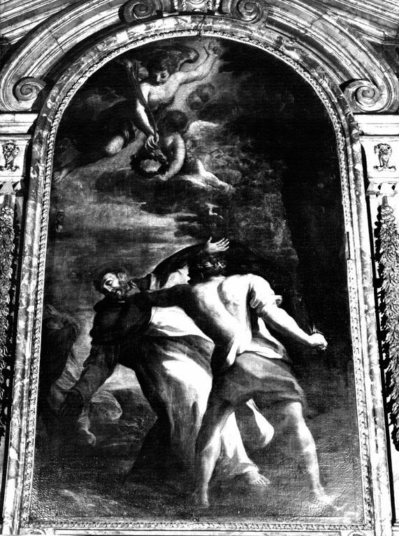 Morte di san Pietro martire (dipinto) di Lamberti Bonaventura (sec. XVII)