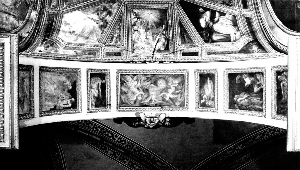 Scene allegoriche e veterotestamentarie (dipinto, serie) di Muziano Girolamo detto Girolamo da Brescia (sec. XVI)