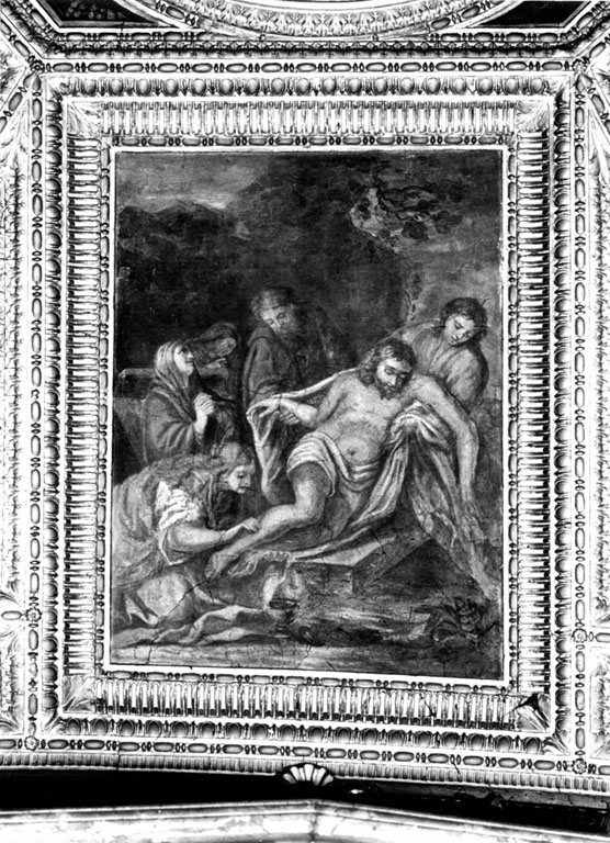 trasporto di Cristo al sepolcro (dipinto) di Muziano Girolamo detto Girolamo da Brescia (sec. XVI)
