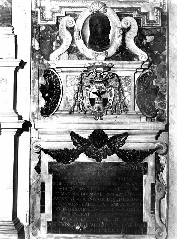 Ritratto di Benedetto Giustiniani (busto) - ambito romano (sec. XVII)