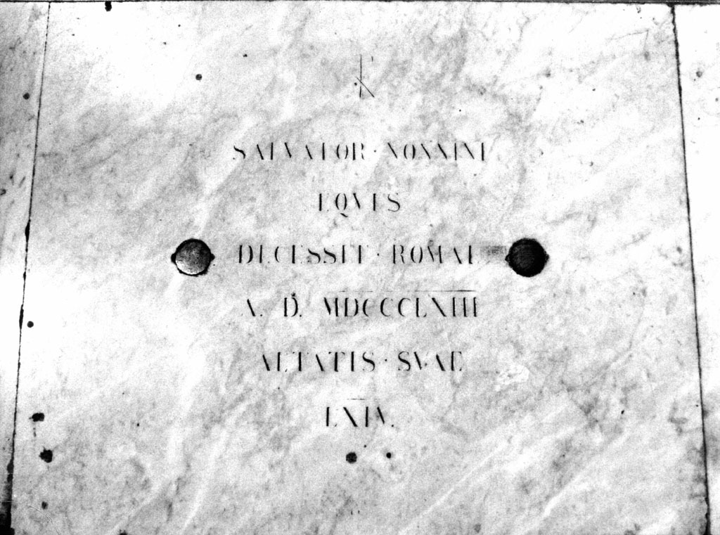 lapide - ambito romano (sec. XIX)