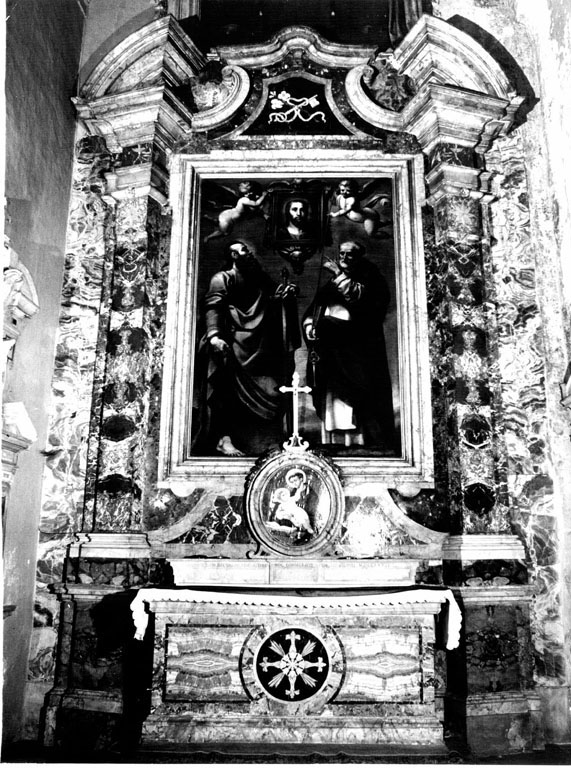 altare - ambito romano (sec. XVII, sec. XVIII)