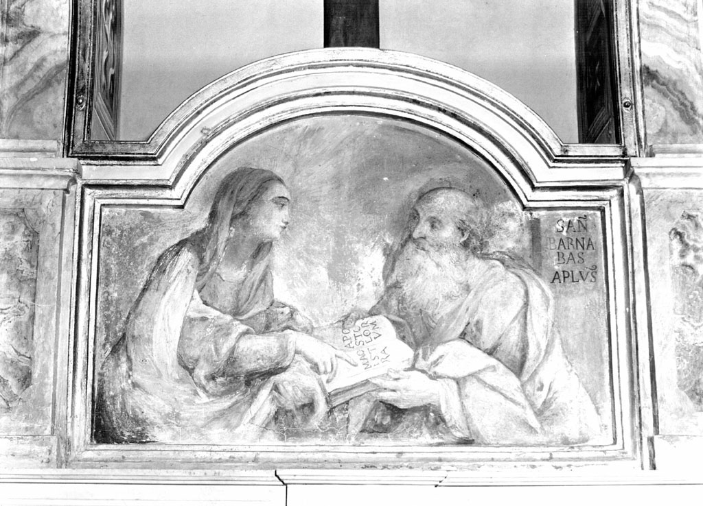 Madonna e san Barnaba (dipinto) - ambito romano (sec. XVIII)