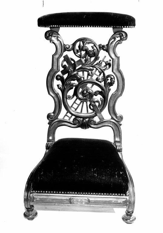 inginocchiatoio - ambito romano (sec. XIX)