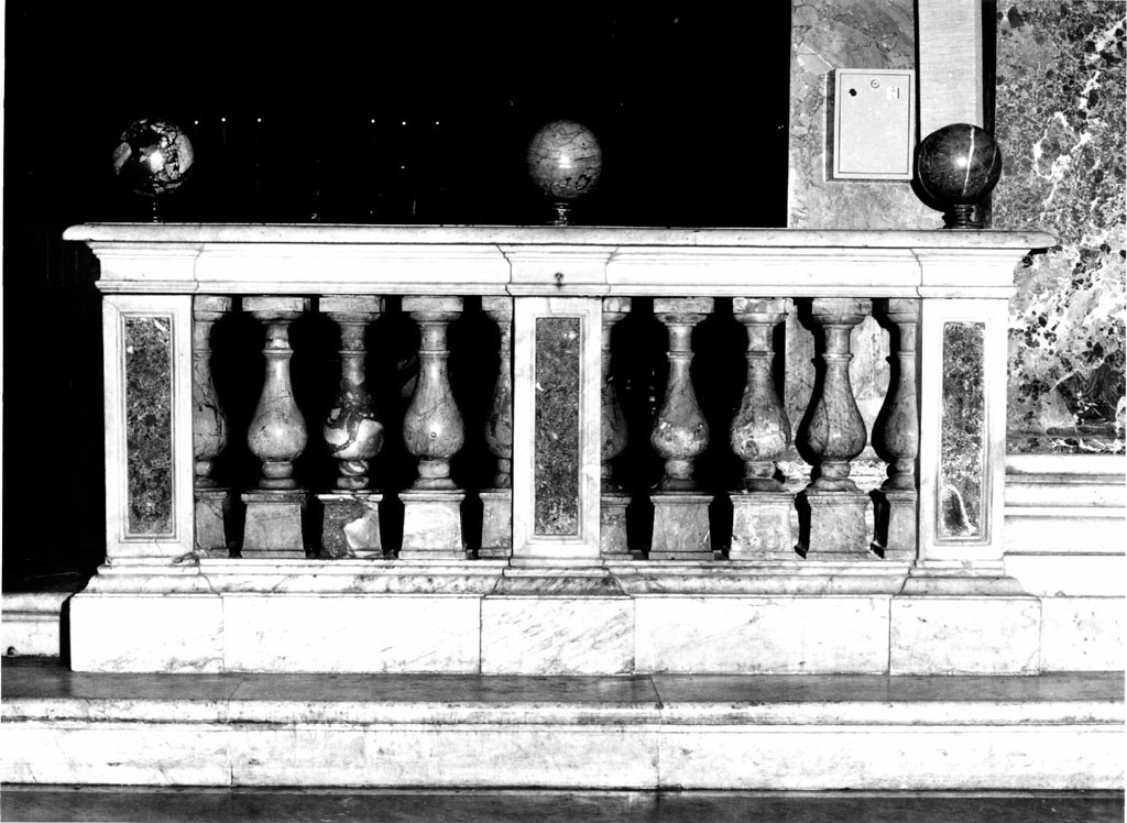 balaustrata - ambito romano (sec. XVII)