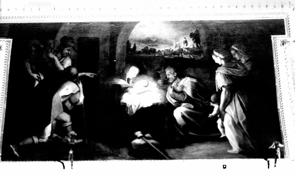 natività di Gesù (dipinto) di Venusti Marcello (sec. XVI)