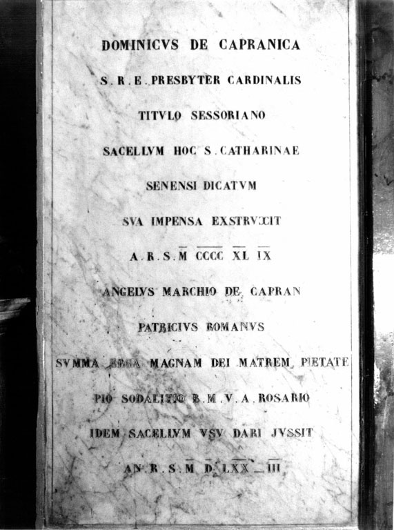 lapide - ambito romano (sec. XIX)