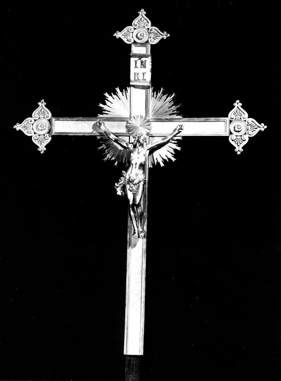 croce d'altare - ambito romano (sec. XIX)