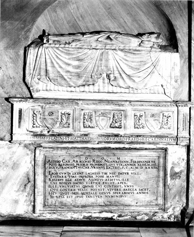 monumento funebre - ambito romano, ambito romano, bottega cosmatesca (sec. XIII, sec. XIV, sec. XVII)