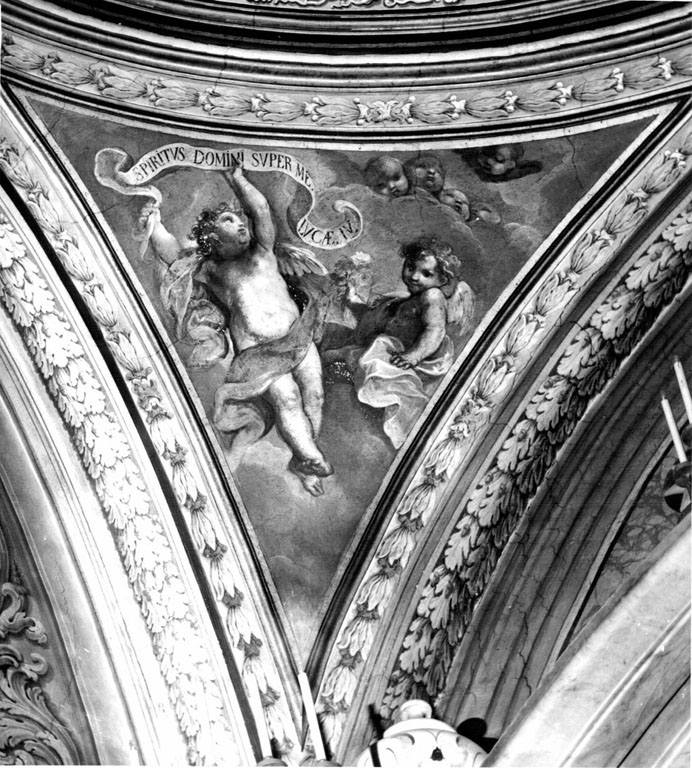 angeli (dipinto) di Roncalli Carlo (sec. XVIII)