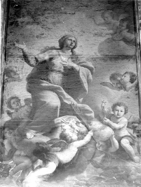 Assunzione di Maria (?) (dipinto) di Baldi Lazzaro (attribuito) (sec. XVII, sec. XVII)