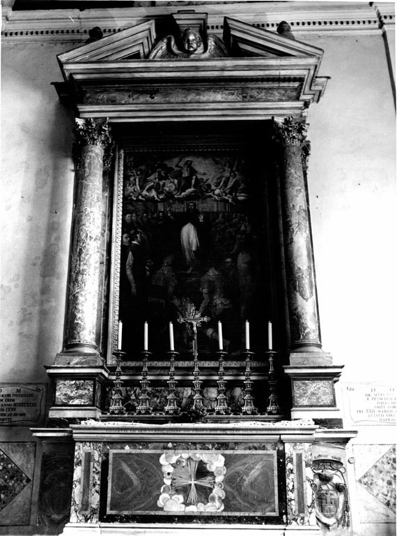 altare - ambito romano (sec. XVI, sec. XVIII)
